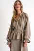 Shan Kate Ruffle detail blouse